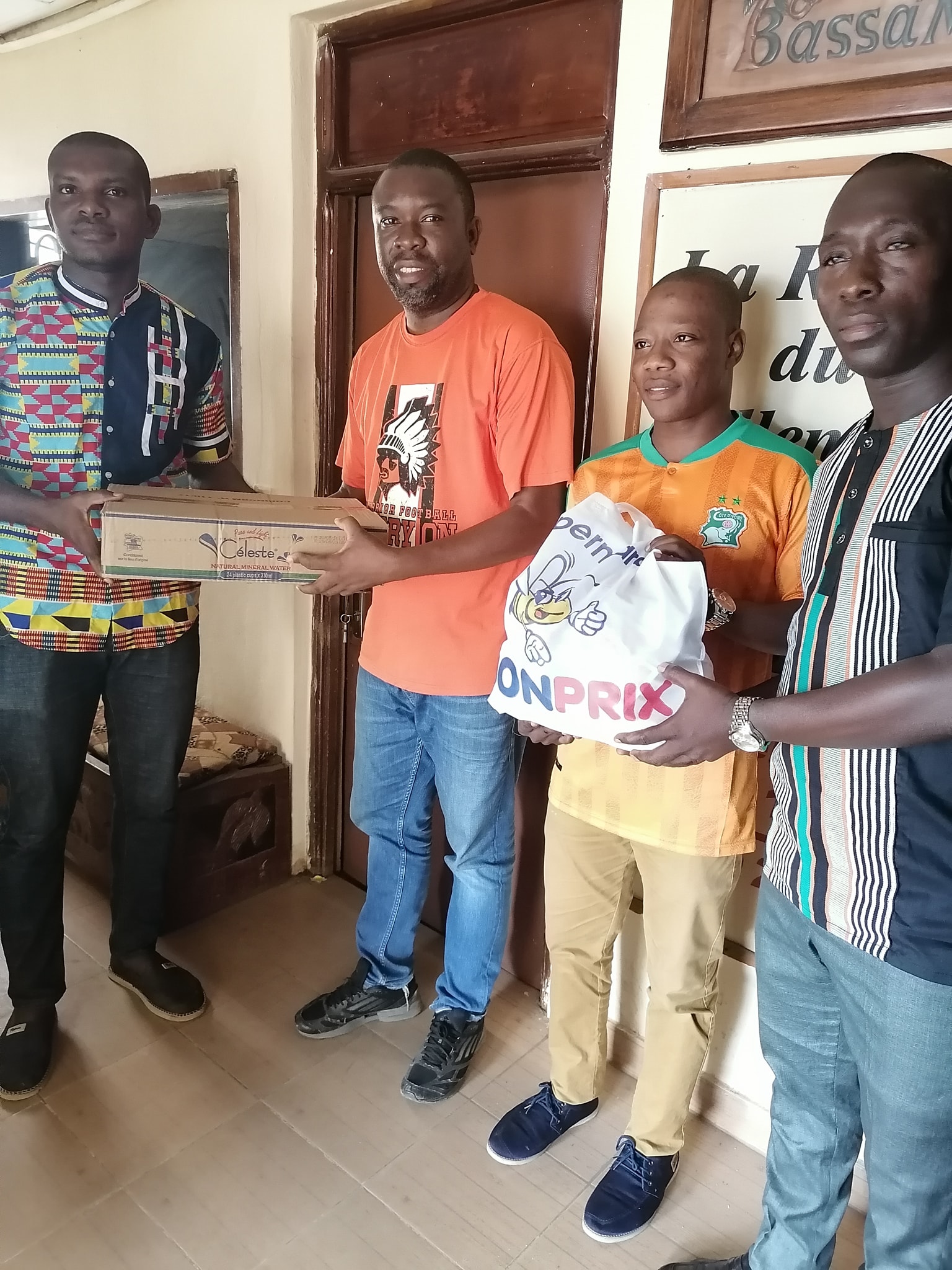 Visite des radios bassamoises