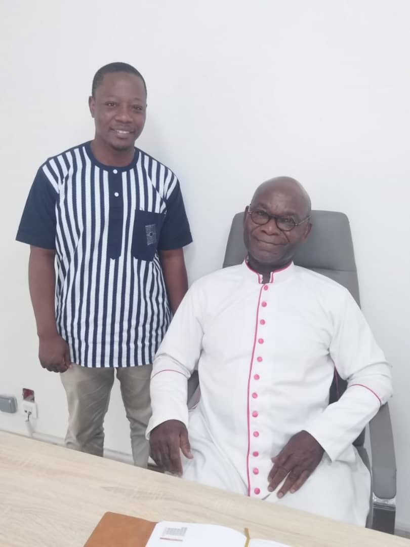 Audience avec Monseigneur Raymond AHOUA, Révérend Évêque de Grand-Bassam
