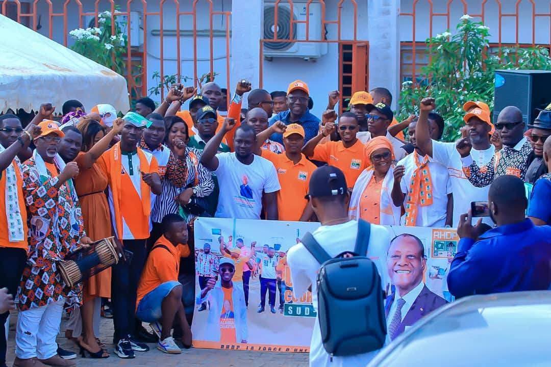 Lancement de la tournée régionale UJ-RHDP Sud-Comoé – Grand-Bassam